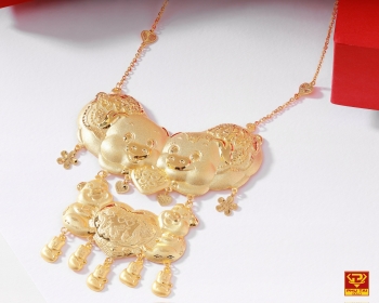 Dây chuyền vàng ta (mã DC 12510)